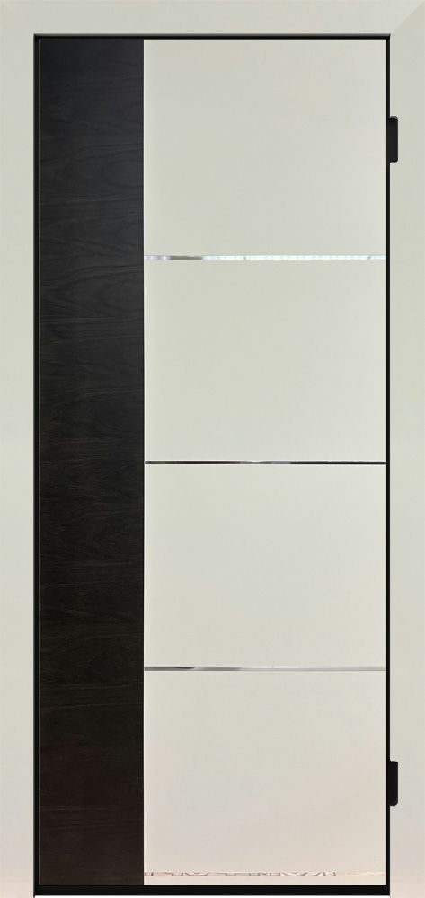 Эмаль комбинированная с молдингом Ral 1013, шпон дуб титул